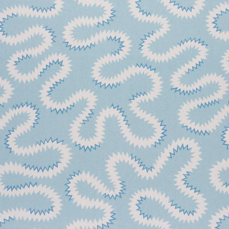 Schumacher Zoelie Aqua Fabric