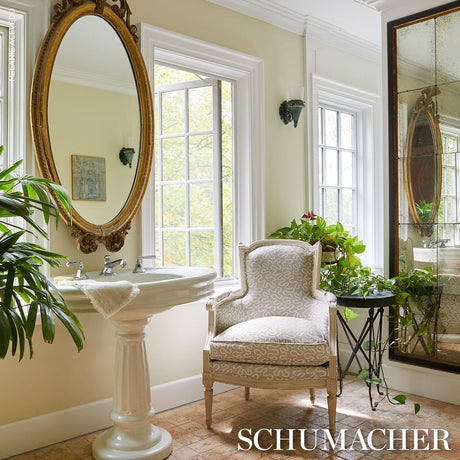 Schumacher Zoelie Natural Fabric