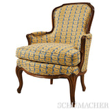 Schumacher Ottilie Stripe Yellow Fabric