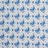 Schumacher Basile Trellis Porcelain Fabric
