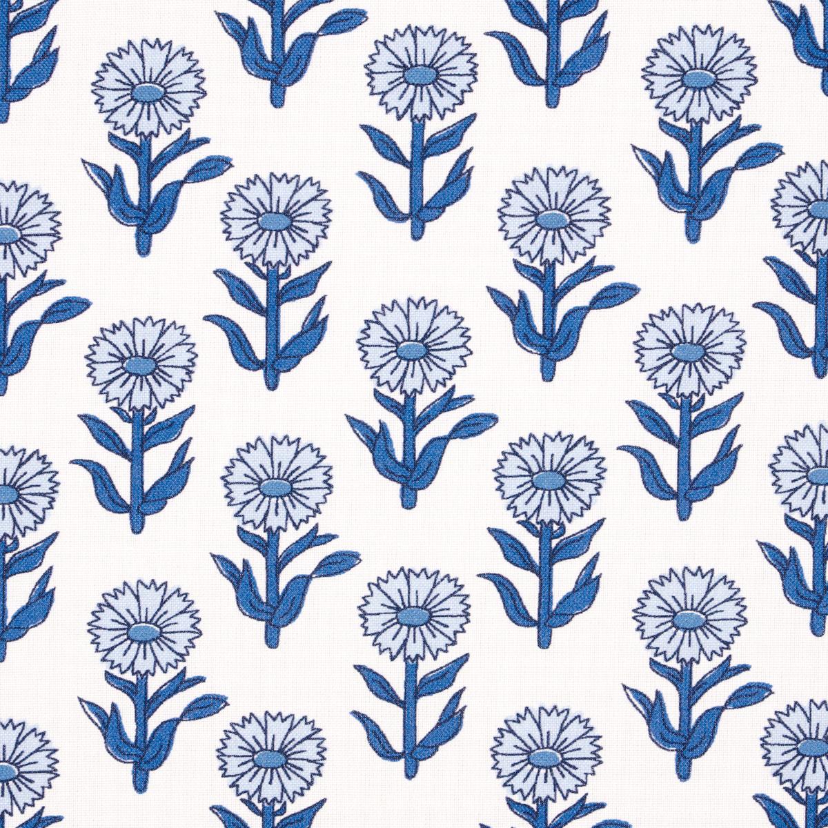 Schumacher Adeline Porcelain Fabric