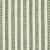 Schumacher Mathis Ticking Stripe Sage Fabric