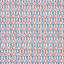 Schumacher Josiane Floral Rouge & Navy Fabric