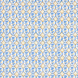 Schumacher Josiane Floral Yellow & Blue Fabric