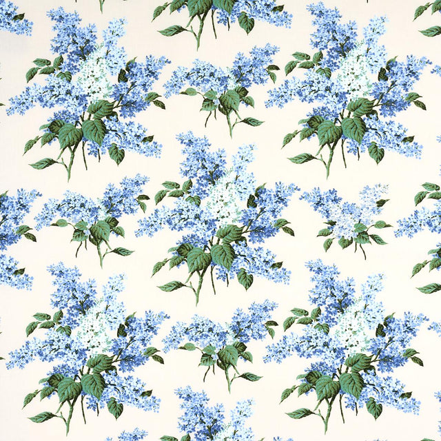 Schumacher Proust'S Lilacs Blue Fabric