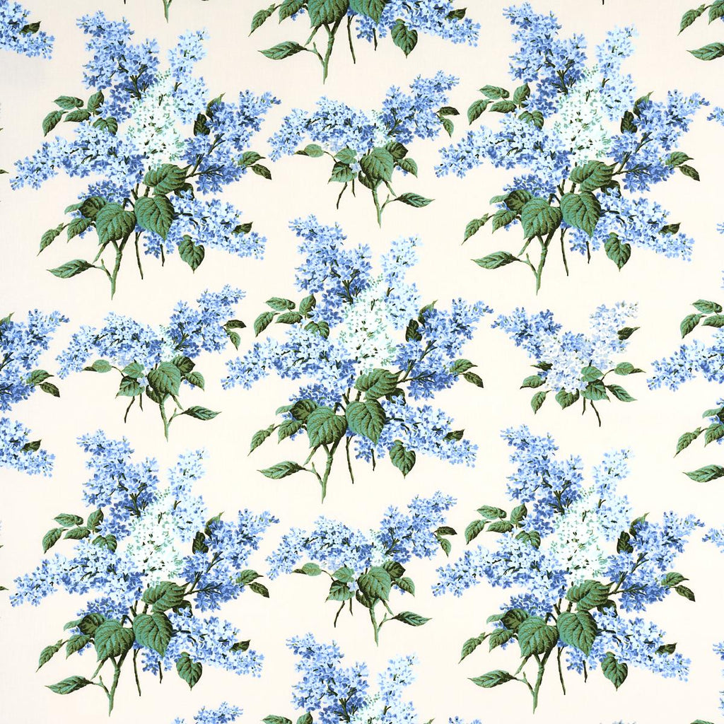 Schumacher Proust'S Lilacs Blue Fabric