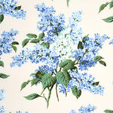 Schumacher Proust'S Lilacs Blue Fabric