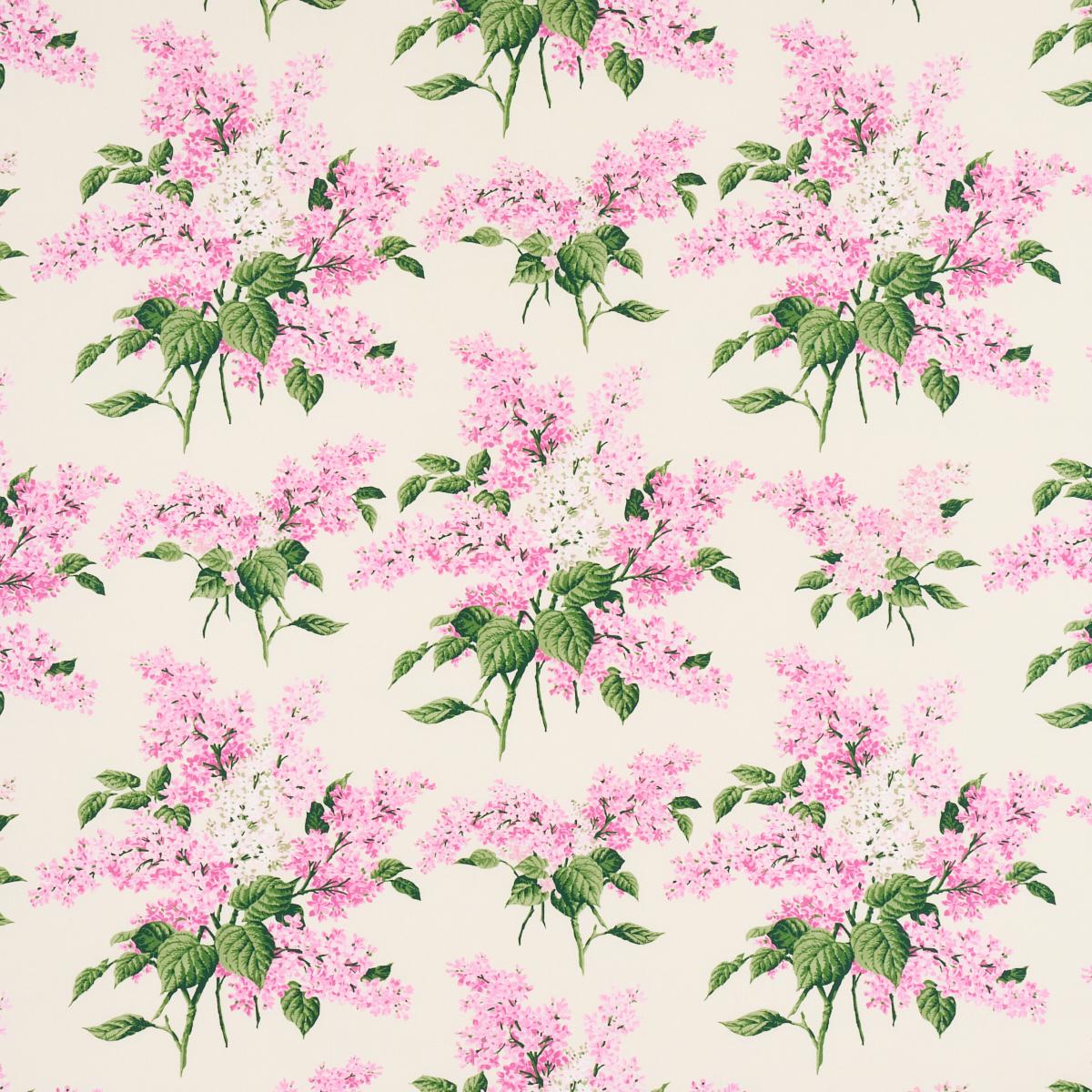Schumacher Proust'S Lilacs Pink Fabric