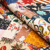 Schumacher Hotch Potch Crazy Quilt Document Fabric