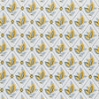 Schumacher Basile Trellis Yellow & Blue Wallpaper