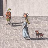 Schumacher Piazza Firenze Panel Set Document Wallpaper