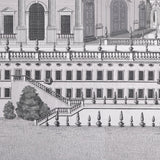 Schumacher Piazza Firenze Panel Set Grisaille Wallpaper