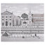 Schumacher Piazza Firenze Panel Set Grisaille Wallpaper