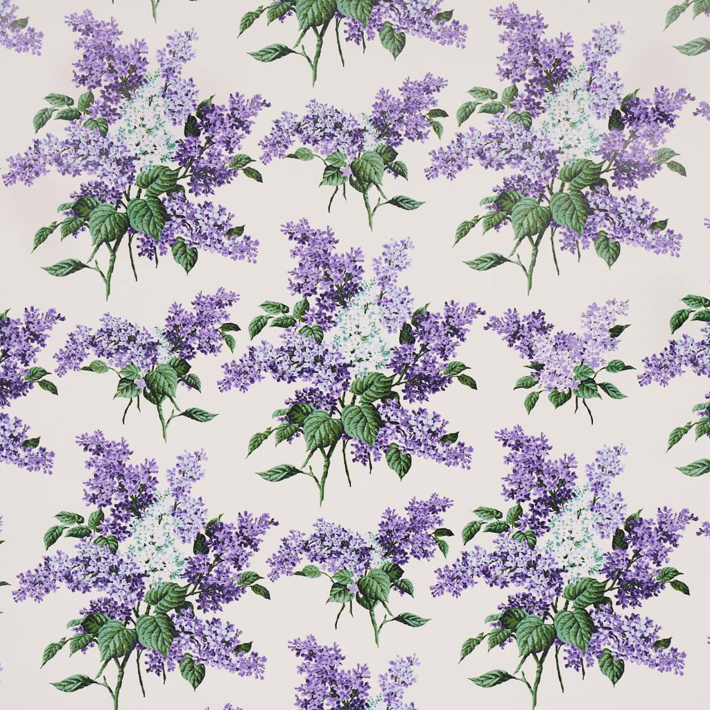 Schumacher Proust'S Lilacs Purple Wallpaper