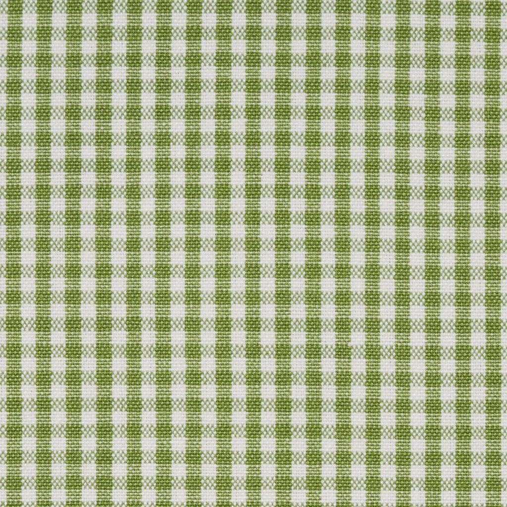 Schumacher Barnet Cotton Check Leaf Fabric