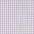Schumacher Barnet Cotton Check Lilac Fabric
