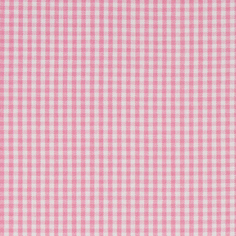 Schumacher Barnet Cotton Check Blush Fabric
