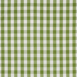 Schumacher Camden Cotton Check Leaf Fabric