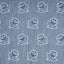 Schumacher Fleurette Denim Fabric
