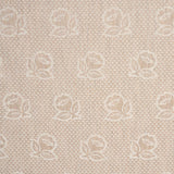 Schumacher Fleurette Natural Fabric