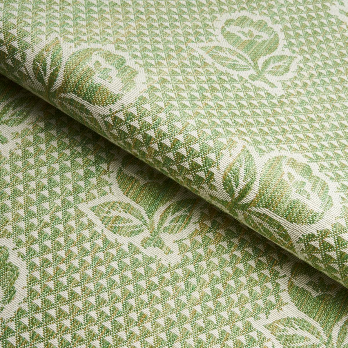 Schumacher Fleurette Leaf Fabric