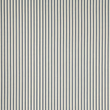 Schumacher Marquet Ticking Stripe Navy Fabric