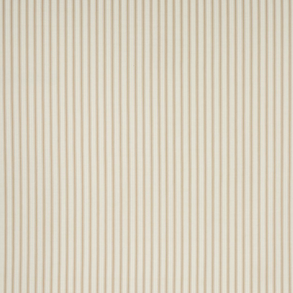 Schumacher Marquet Ticking Stripe Sand Fabric