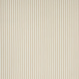 Schumacher Marquet Ticking Stripe Sand Fabric