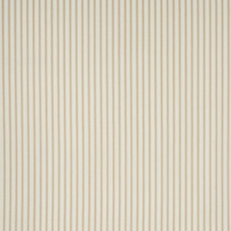 Schumacher Marquet Ticking Stripe Sand Fabric