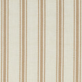 Schumacher Marquet Ticking Stripe Sand Fabric