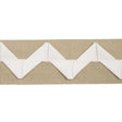 Schumacher Ivory On Natural Lazare Appliqu Tape