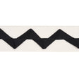 Schumacher Black On Ivory Lazare Appliqu Tape