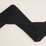 Schumacher Black On Ivory Lazare Appliqu Tape