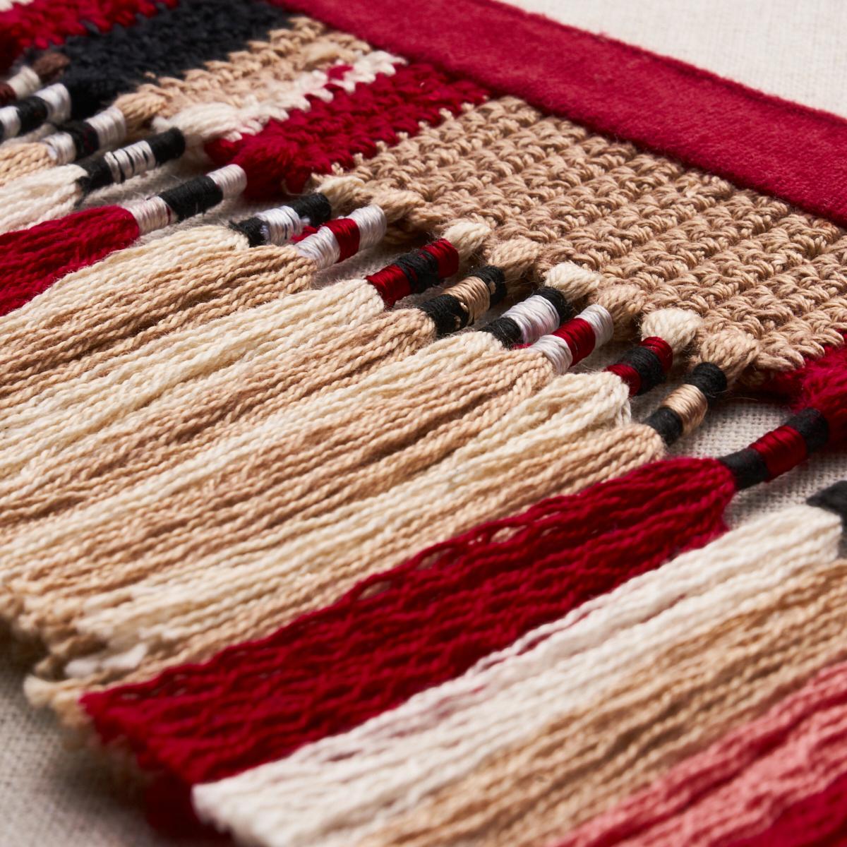 Schumacher El Morocco Handmade Tassel Warm Multi Trim