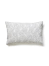 Scalamandre Flurry Lumbar Snow Pillow