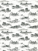 Scalamandre Cairo Toile Ink Fabric