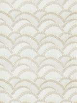 Scalamandre Lovegrass Embroidery Latte Fabric
