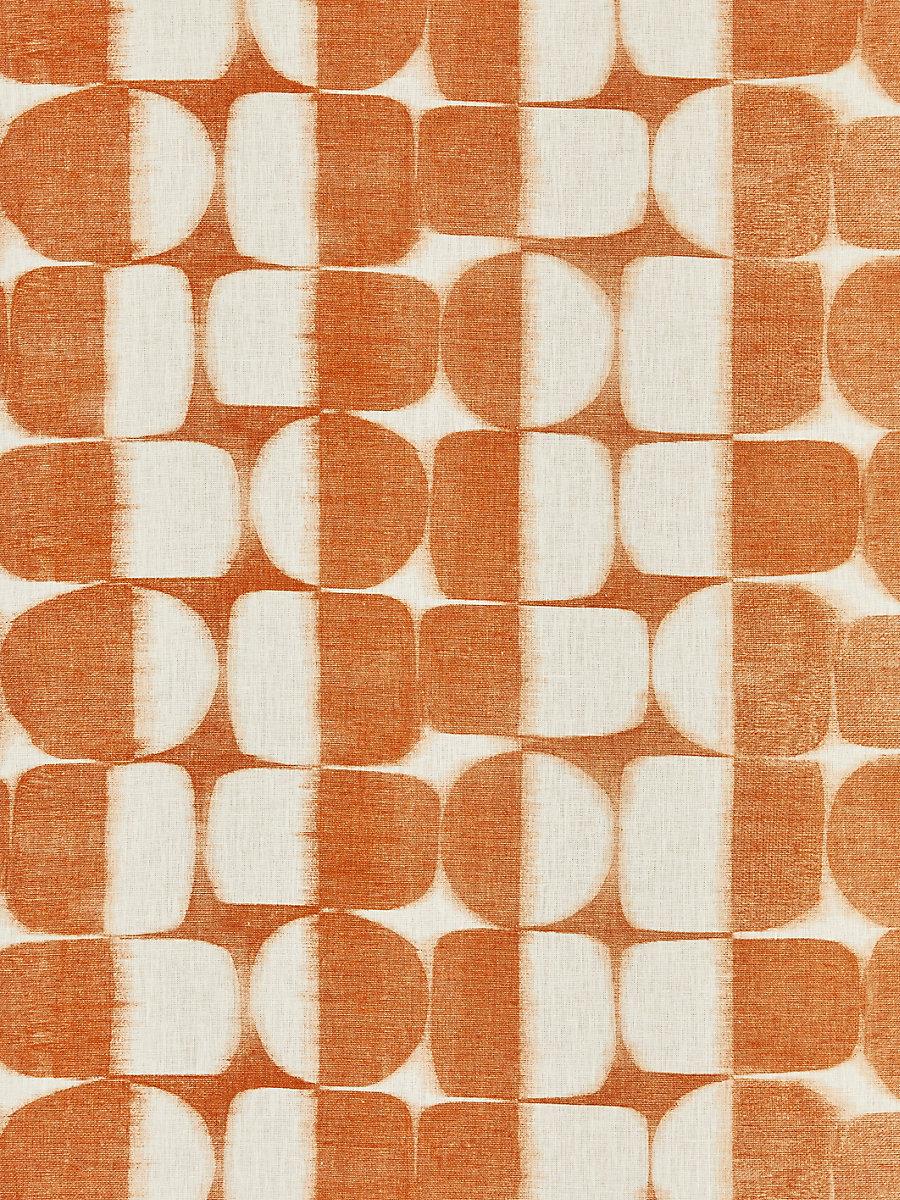 Scalamandre Rift Linen Print Marigold Fabric