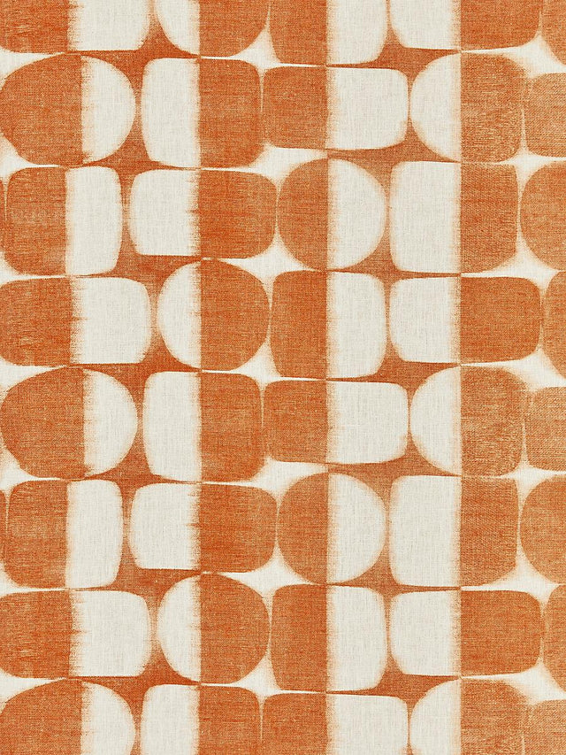 Scalamandre Rift Linen Print Marigold Fabric