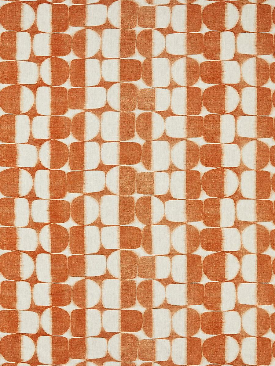 Scalamandre Rift Linen Print Marigold Fabric