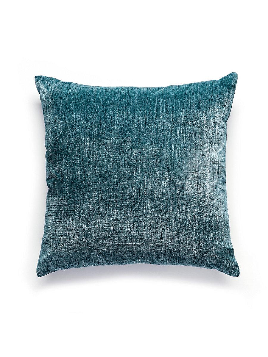 Scalamandre Supreme Velvet 22 X 22 - Biscay Bay Decorative Pillow