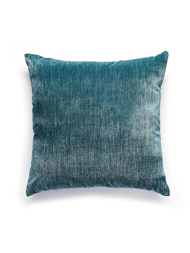 Scalamandre Supreme Velvet 22 X 22 - Biscay Bay Decorative Pillow