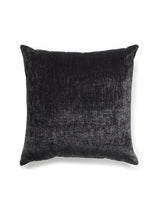 Scalamandre Supreme Velvet 22 X 22 - Pewter Decorative Pillow