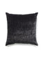 Scalamandre Supreme Velvet 22 X 22 - Pewter Decorative Pillow
