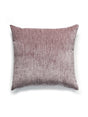 Scalamandre Supreme Velvet 22 X 22 - Silver Peony Decorative Pillow