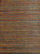 Scalamandre Organic Sisal Multi Sunset Wallpaper