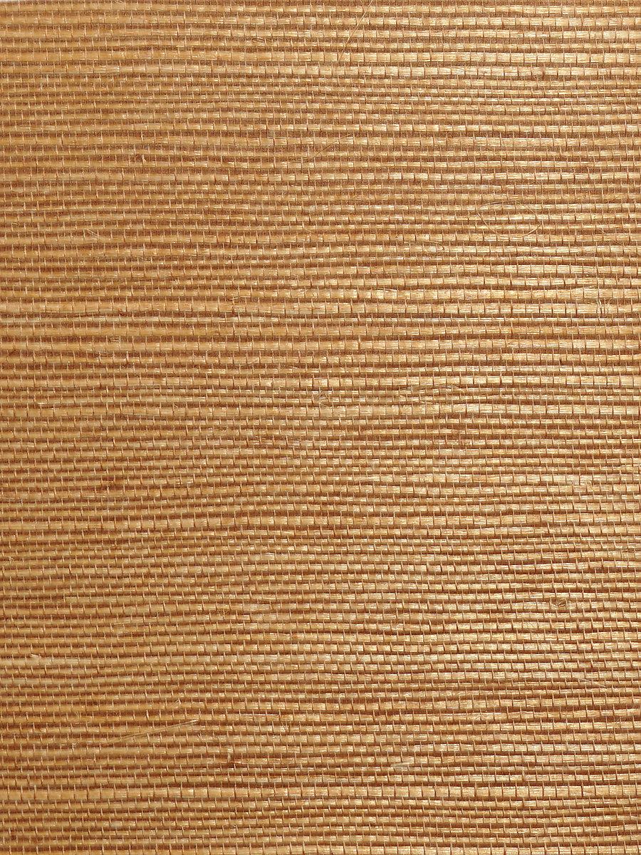 Scalamandre Organic Sisal Cinnamon Wallpaper