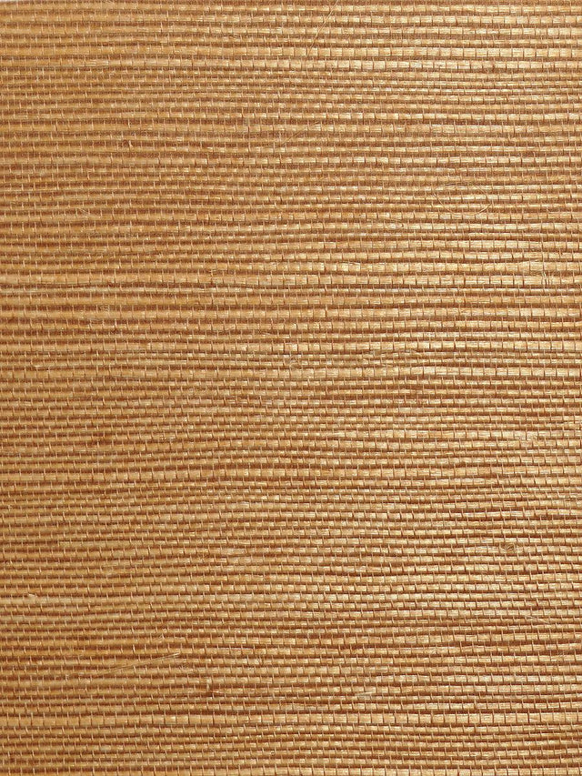 Scalamandre Organic Sisal Cinnamon Wallpaper