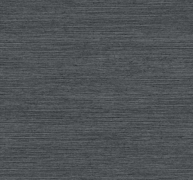 Antonina Vella Shining Sisal Black/Silver Wallpaper