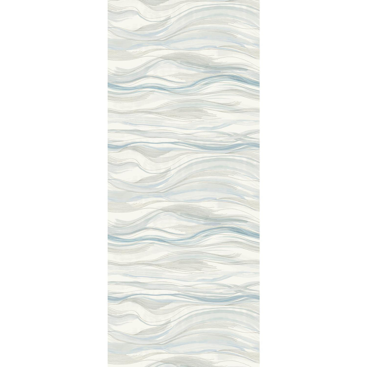 Antonina Vella Currents Mural Blue Wallpaper